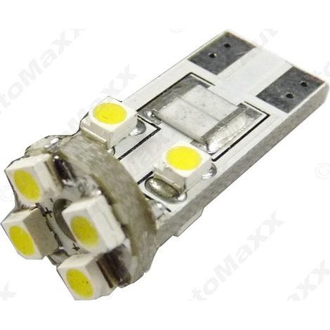T10 1210 8LED Car Parking Light Strip Decoder Canbus Car LED Instrument Panel Lights (White) (1/4)