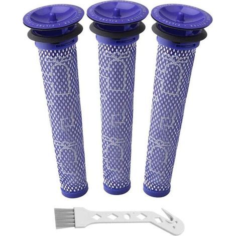 3er-Pack Staubsaugerfilter, kompatibel mit Dyson V6/7/8/DC58/DC59, blau (1/5)