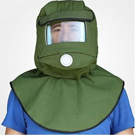 Protective mask against wind and sand (1/5)