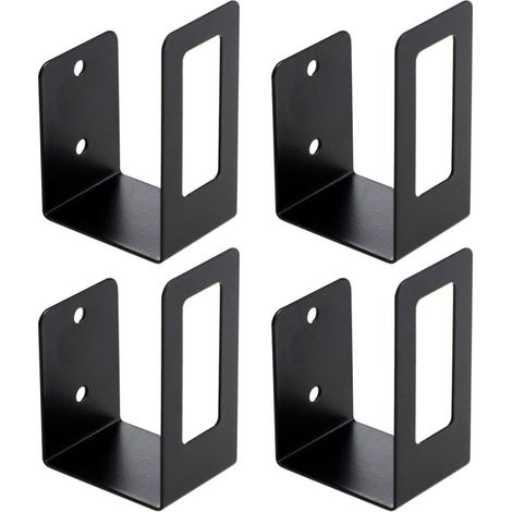 Support Rangement Couvercle la Cuisine en Acier Inoxydable 4 Pièces Design Vertical pour Organiser Planches à Découper et Couvercles de Casseroles (1/4)