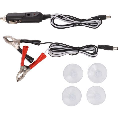 10-W-tragbares Solarpanel-Set, 12-V-Solar-Batterieladegerät für Auto, Motorrad, Traktor (1/5)