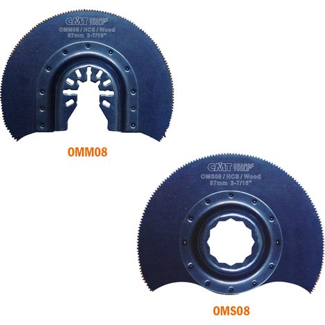 OMS08-X1 87MM RIFF-SEGMENTSÄGEBLATT AUS HARTMETALL FÜR HOLZ