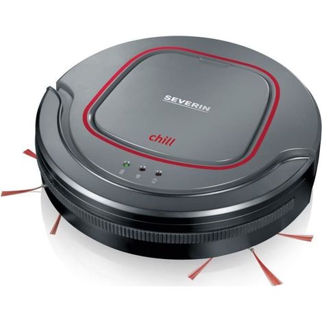Aspirateur robot SEVERIN - Batterie Lithium 12,8V - Autonomie 90min. - Réservoir 350ml - Silencieux 65dB (1/5)
