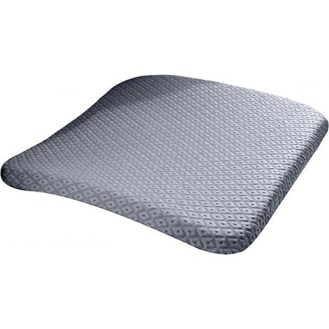 Coussin Siège Voiture - Mousse à Mémoire de Forme - Design En U - Support Lombaire - 45 x 45 x 4 cm - Bleu - 1 Pièce (1/5)