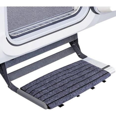 RV Step Rap, Couverture Step RV, Couvertures d'échelle protectrice RV, Pièce de Remplacement Robuste réglable, Accessoires de Camping Car Non Glissant (1/5)