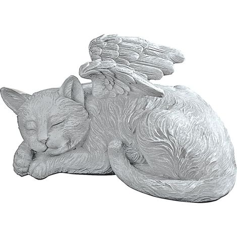 Pierre tombale Design Toscano pour un chat, un animal de compagnie, un ange, une statue d'honneur