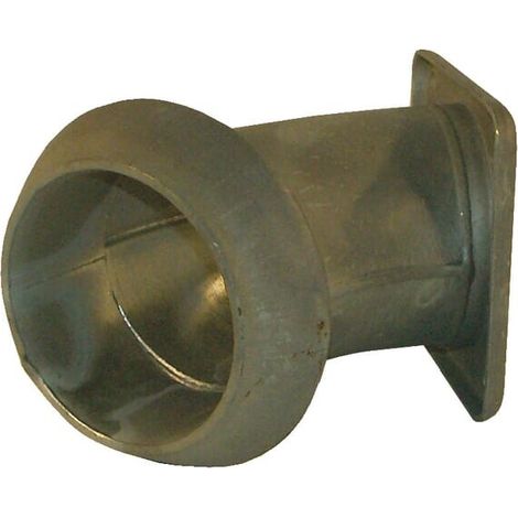 Acoplamiento macho 5" con codo a 45掳 y brida cuadrada UNIVERSAL 5103045Z