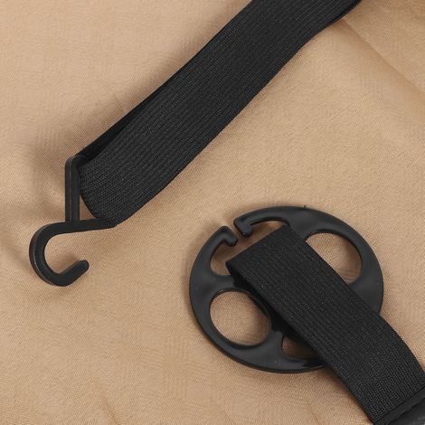 Coussin de Siège Auto en Simili Cuir Noir pour SUV et Berline 4 Portes - Protection et Confort