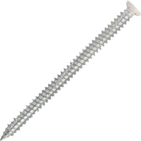 Scell-it VFD-F Tornillo de fijación para hormigón blanco 7,5x122 mm
