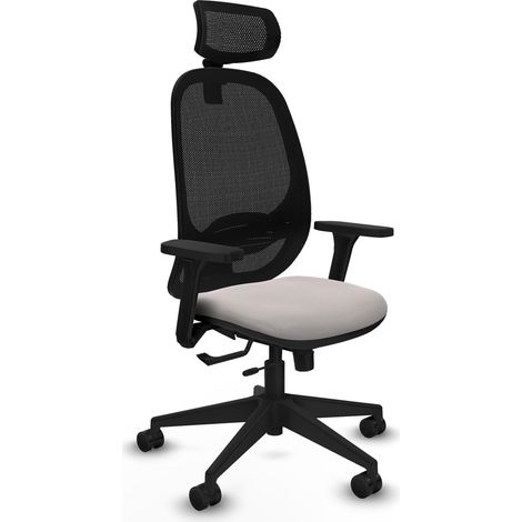 Sedia da ufficio piqueras y crespo Cilanco nero similpelle (1/2)