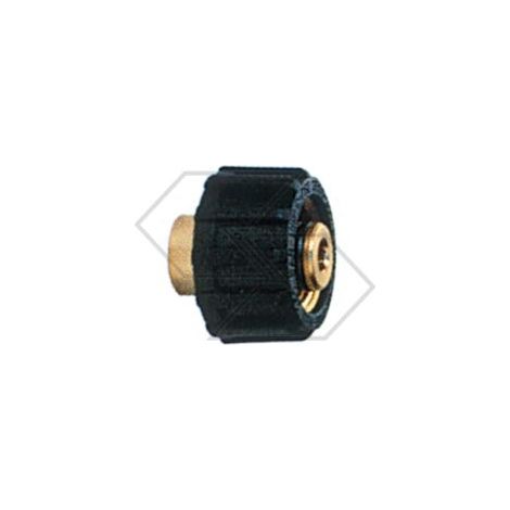 Attacco rapido fisso per idropulitrice M22x1,5 - F due pezzi corto