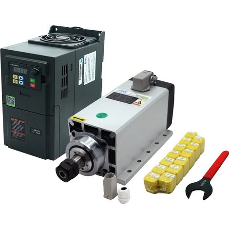 Moteur de broche CNC, haute vitesse, entraînement électrique, 220v (1/2)