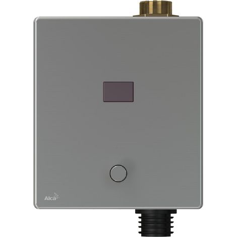 Alca - Contrôle électronique de la chasse d'eau, fonctionnement sur piles, acier inoxydable ASP3-KB (1/4)