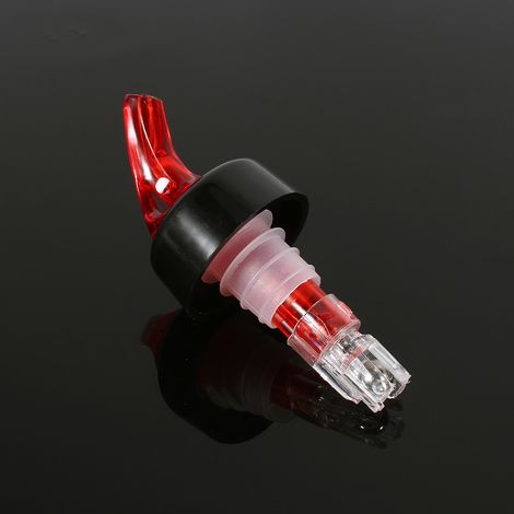 Verseuse en plastique 50 ml doseur pour boisson vin rouge spiritueux distributeur shot rouge