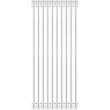 RADIATORE TUBOLARE IN ACCIAIO 4 COLONNE SCOMPONIBILE MOD.1800 6 Elementi