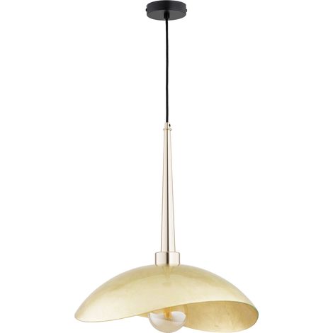 Suspension Art Déco dorée marbre Golden 1xE27 15W Alfa (1/2)