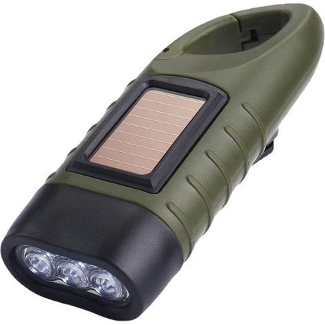 Lanterne Veva à manivelle, LED solaire - Online Store (1/5)