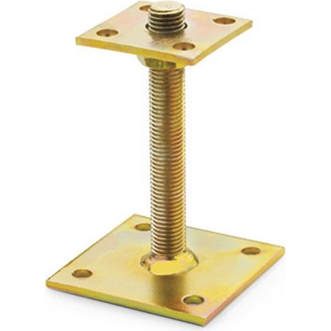 AP-AR - ANCLAJE POSTE REGULABLE,  CINCADO 150X150