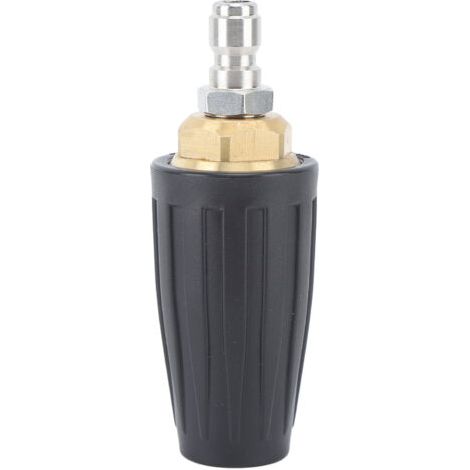 3000PSI Pressure Washer Rotating Turbo Nozzle Quick Connect 360 Degree Rotation Tip 1/4in 040
