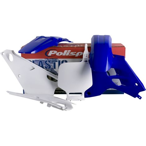 Polisport Yz Yzf Set di plastiche 80 93 01 Blu Bianco Resistente