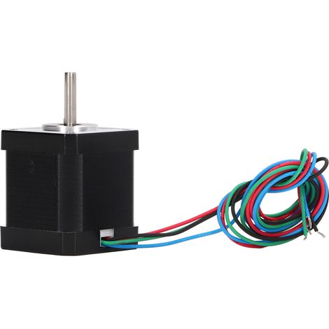 3,84 V Gleichstrom-Schrittmotor, 1,8° Winkel, 1,2 A, Stahlrotor mit Kabel, industrielle Automatisierungsausrüstung. (1/5)