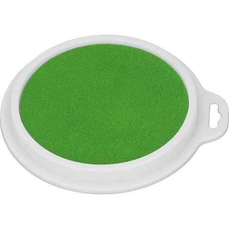 Grüner, abwaschbarer Stempel für Handabdrücke, kreative Kinderaktivitäten, Scrapbooking auf Stoff und Holz. (1/5)