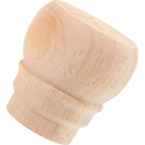 Pieds de canapé en bois massif, support de meuble, 4 pieds en bois non peints. (1/5)