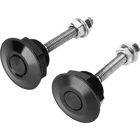 Stück universelle Schnellverschluss-Motorhaubenstifte mit Druckknopf-Stoßstangenverriegelung, 32 mm / 1,3 Zoll
