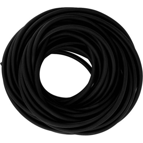 Corde élastique en latex naturel extérieur 10M élastique bande de remplacement chasse noir (1/5)