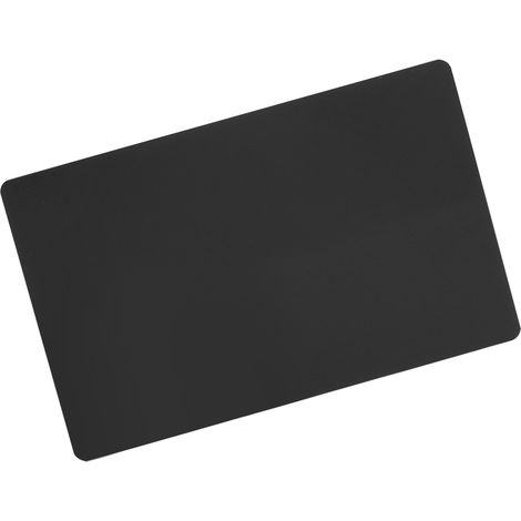 50 leere Visitenkarten aus schwarzem Metall, lasergraviert, individuelle Beschriftung, Visitenkarten mit Namen, 50er-Packung (1/5)