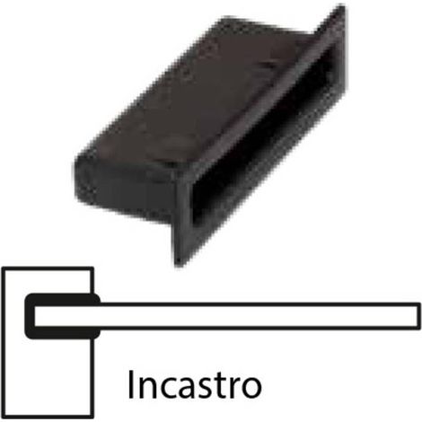 10 x SUPPORTO AD INCASTRO IN PVC P/ASTA ORTOPEDICA