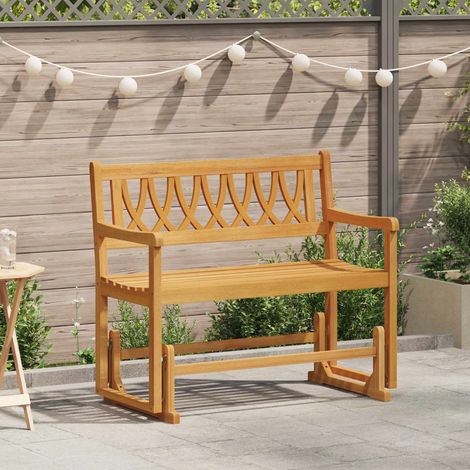 Banco Deslizador de Jardín Natural 110 x 59 x 97 cm (1/5)