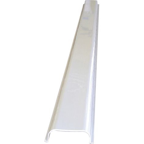 Michaud – Gaine de protection des câbles 140.50 mm – PVC gris – Longueur 2,75 m pour câbles aéro-souterrains – Conception rectangulaire