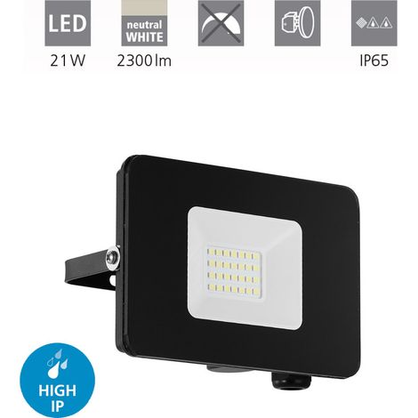 Faretto Esterno Moderno Faedo 3 Alluminio Nero Led H9,5Cm (1/4)