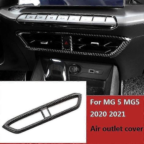 Pour MG5 2020-2021, cache de grille d'aération du tableau de bord de commande centrale, garniture décorative, cadre (1/4)