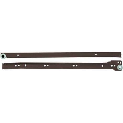25 x GUIDA P/CASSETTI ACCIAIO 40 CM LACCATO MARR