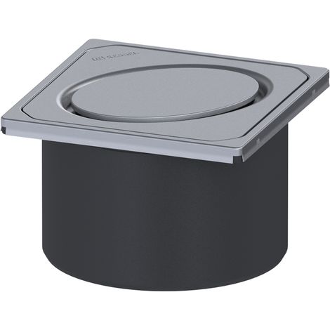 -Aufsatzstück Designrost Oval, V2A, L 15