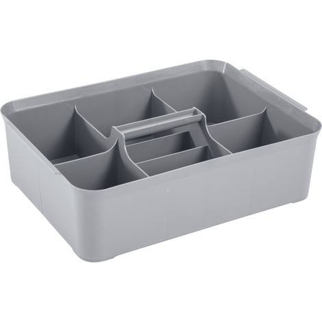 Curver 243837  Aufbewahrungsbox HANDY  (L x B x H) 366 x 263 x 104 mm Silber 1 St.