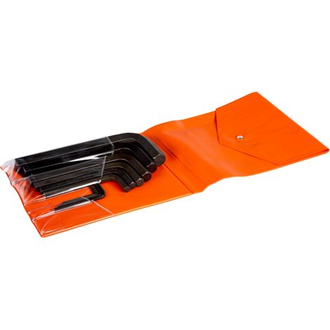 Bahco Sechskant-Winkelschraubendreher-Satz, metrisch, phosphatiert 2-22 mm - 15-tlg.
