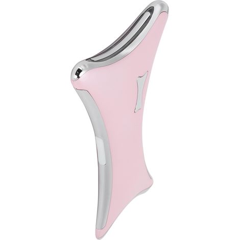 Plaque de Gua Sha Électrique LED avec Vibration et Chauffage USB - Outil de Massage et Beauté Rose (1/5)