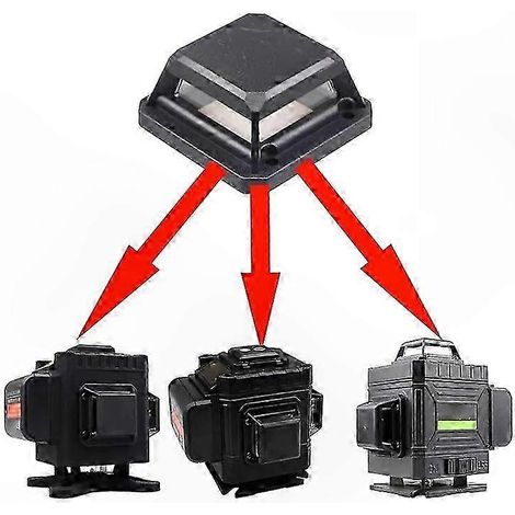 Verre de Protection pour Niveau Laser 4D Étanche Auto-Nivelant Outil de Mesure Vertical et Horizontal Housse Pare-Éclats (1/5)