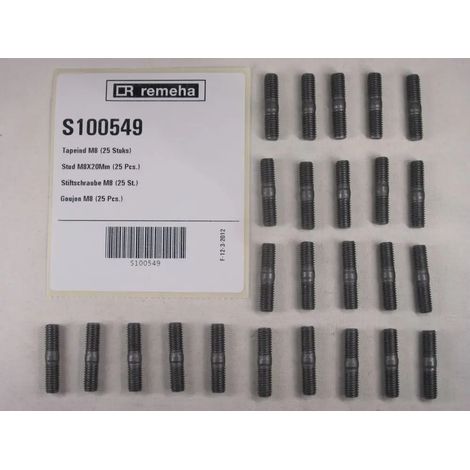 Remeha Espárrago M8 (25 uds.), S100549