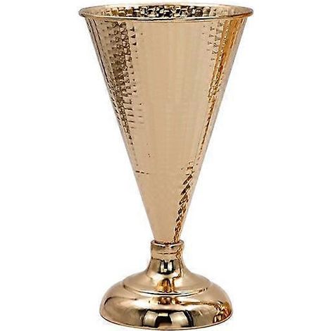 1 support à fleurs élégant en métal pour centre de table de mariage ou table de réception (vase).