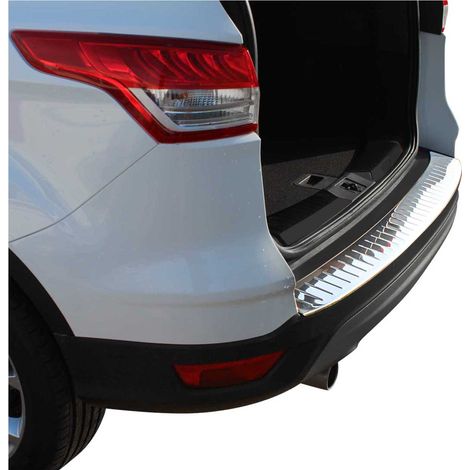 OMAC Ladekantenschutz Stoßstangenschutz für Ford Kuga II 2012-2019 – Edelstahl Chrom (1/5)