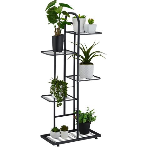 Soporte para plantas de 5 estantes