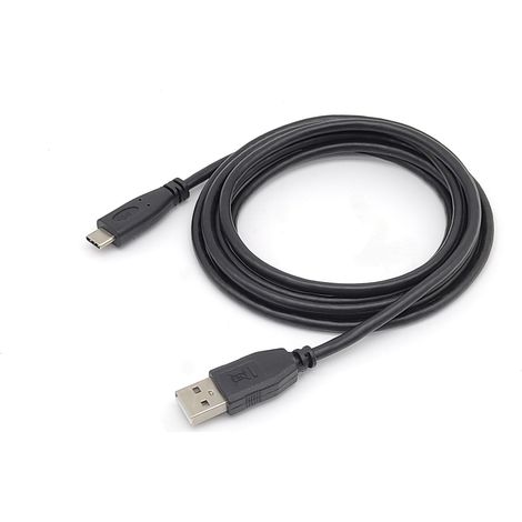 Equip Kabel USB-A 2.0 - C StSt 2.00m 3A 480Mbps sw