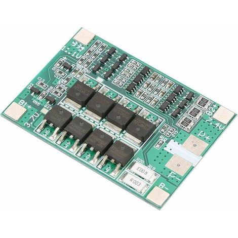 Battery Protection Board, 3S 12V 40A Lithium Battery Protection Board (BMS PCB) with Balance Charge and Short Circuit Protection (1/5)