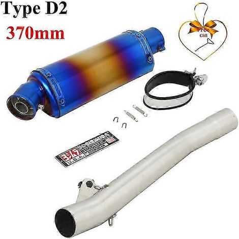Système d'échappement Yoshimura pour moto Suzuki Bandit 600, silencieux à tube de liaison modifié, DB Killer, GSF600, GSF600S, 1995-2006 (Type D2) (1/5)