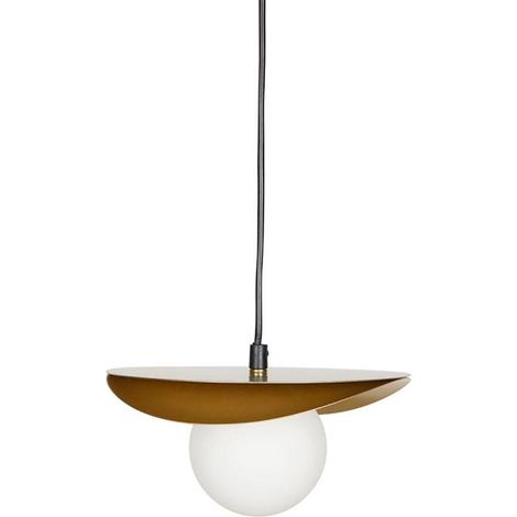 Suspension métal verre Demoiselle D22 (1/5)