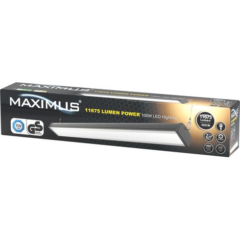 Highbay rectangle Maximus M-HV-HBY-009 - 12000lm (1/2)